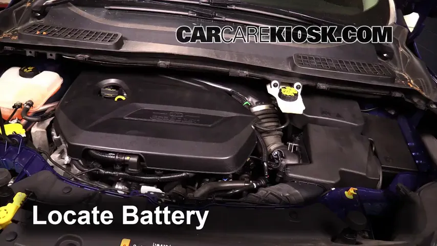2015 Ford Escape SE 1.6L 4 Cyl. Turbo Battery Replace